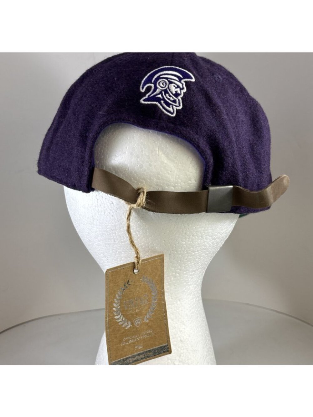Purple TNU "The Game Pro" Trojans Baseball/Trucker Hat Adjustable Trevecca - Picture 3 of 4